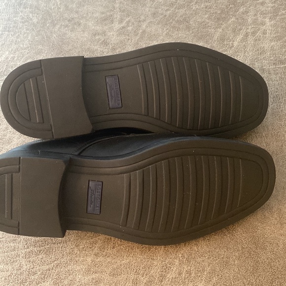 Bostonian Strada Black Leather Oxford Mens Dress Shoes, Size 9 1/2 M - Picture 6 of 8